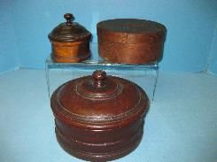 Treenware & Turned Wooden Jars 