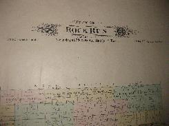Rock Run Township Plat Map 