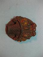 Flower Basket with Bow Door Knocker