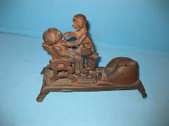 Dentist Cast Iron Mechanical Bank 