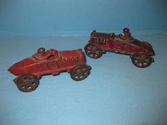 Cast Iron Race Cars