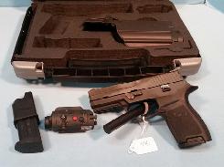 Sig Sauer P250 Semi Auto Pistol 