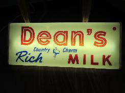 Dean's Country Charm Lighted Sign