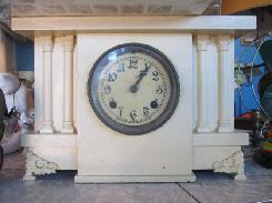 New Haven Pillar Mantle Clock