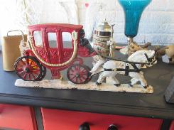 Cast Iron Horse & Carriage Door Stop
