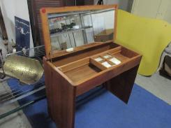 Walnut Deco Lift Top Vanity