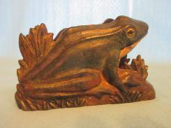Cast Iron Frog Letter Holder