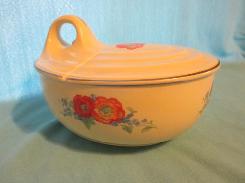 Halls 'Orange Poppy' Grease Pot