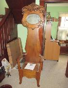 Oak Fancy Ladies Hall Seat
