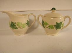 Franciscan 'Ivy' Cream & Sugar