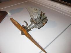 Gas Powered Model Airplane Rocket Motor