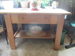 Mission Oak Library Table