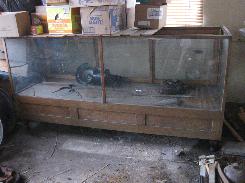 Oak 6 Ft. Display Case 