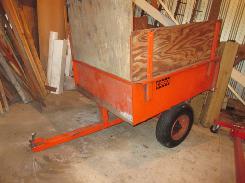 Case Steel Pull Garden Cart 