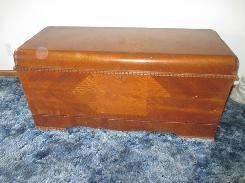 Lane Walnut Deco Cedar Chest 