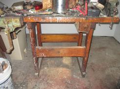 Primitive Carpenters Work Bench