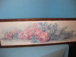Roses Yard Long Litho