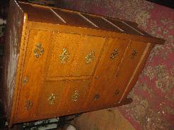 Oak High Boy Chest
