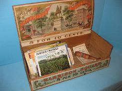Harrison Square Counter Top Cigar Box