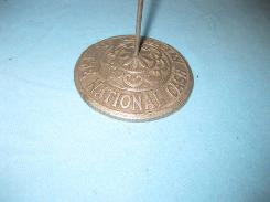 The National Cash Register Co. Embossed Receipt Holder