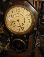 Ansonia Fancy Drop Case Wall Regulator Clock