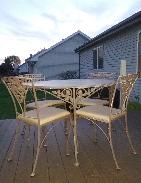 Wrought Iron Patio Set