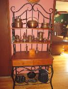 Wrought Iron Bakers Rack