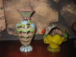 Art Glass Baskets