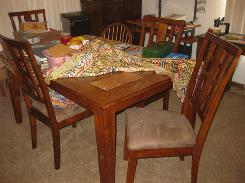 Walnut Designer Dining Set 