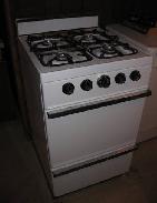 Apartment 4 Burner Gas Range 