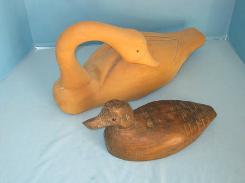 Hand Carved Wooden Decoys 