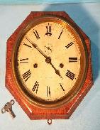 Seth Thomas 8 Day Lever Wall Case Clock 