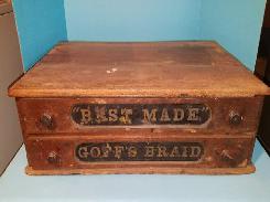 Goff's Braid 2 Drawer Spool Cabinet