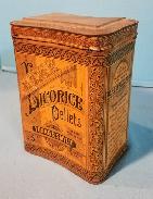 Acme Licorice Pellets 5 Lb. Tin 