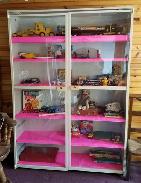 Upright Two Door Display Case