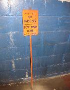 City of Rockford NO Parking - Tow Away Sign 