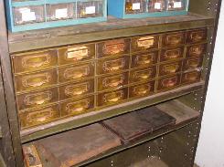 Metal 24 Drawer Parts Bins