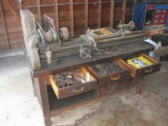 1938 South Bend Metal Bench Lathe