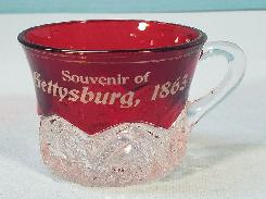 Ruby Souvenir Glass