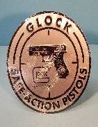 Glock Safe-Action Pistols Embossed Sign 