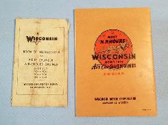 Wisconsin Heavy Duty Engines Model S-7D Instruction Book & Parts List 