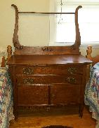 Quarter Sawn Oak Commode