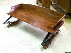 Black Walnut Buckboard Wagon Seat