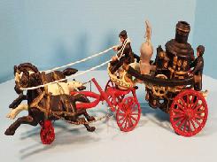 Cast Iron Steam Fire Wagon