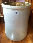 30 Gal. Stoneware Crock 