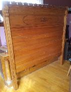 Victorian Carved High Back Bedroom Set 