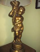 Cherub Figural Lamp