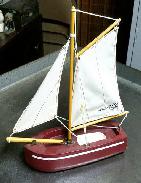 Reeves 'Boson Boat' Wood Sail Boat