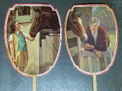 Will Rogers Litho Fan
