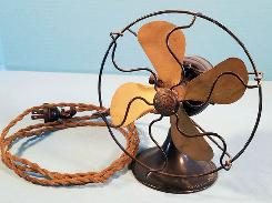 GE Miniature Brass Blade Fan